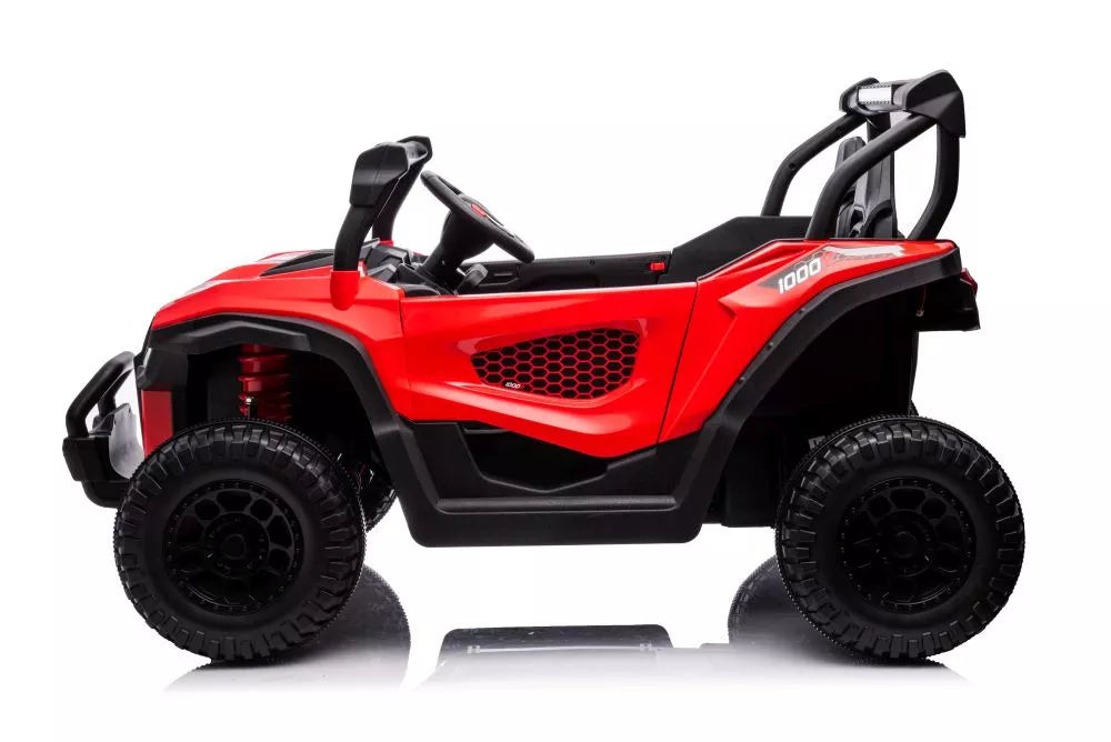 Akumuliatorinis automobilis S618 raudonas 4x4