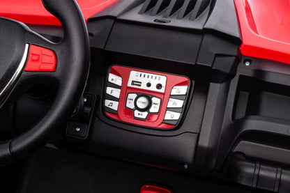 Akumuliatorinis automobilis S618 raudonas 4x4