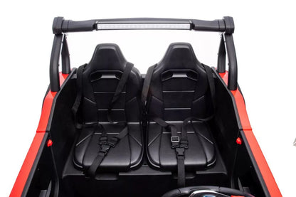 Akumuliatorinis automobilis S618 raudonas 4x4