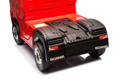 Akumuliatorinis automobilis Scania 500R HL698 raudonas 4x4