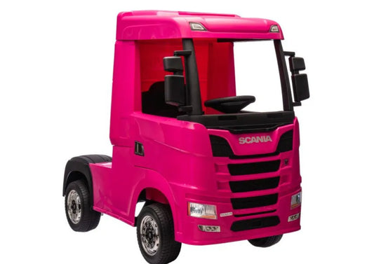 Akumuliatorinis automobilis Scania 500R HL698 Rožinis 4x4