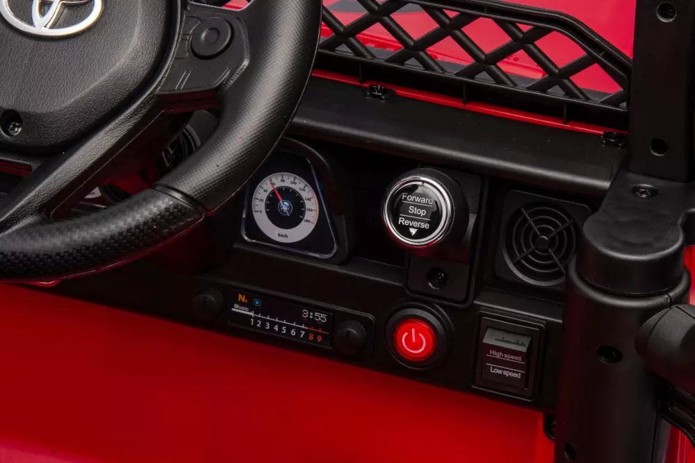Akumuliatorinis automobilis Toyota FJ Red 4x4
