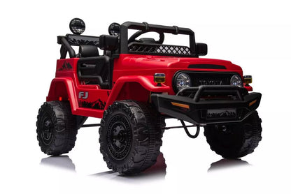 Akumuliatorinis automobilis Toyota FJ Red 4x4