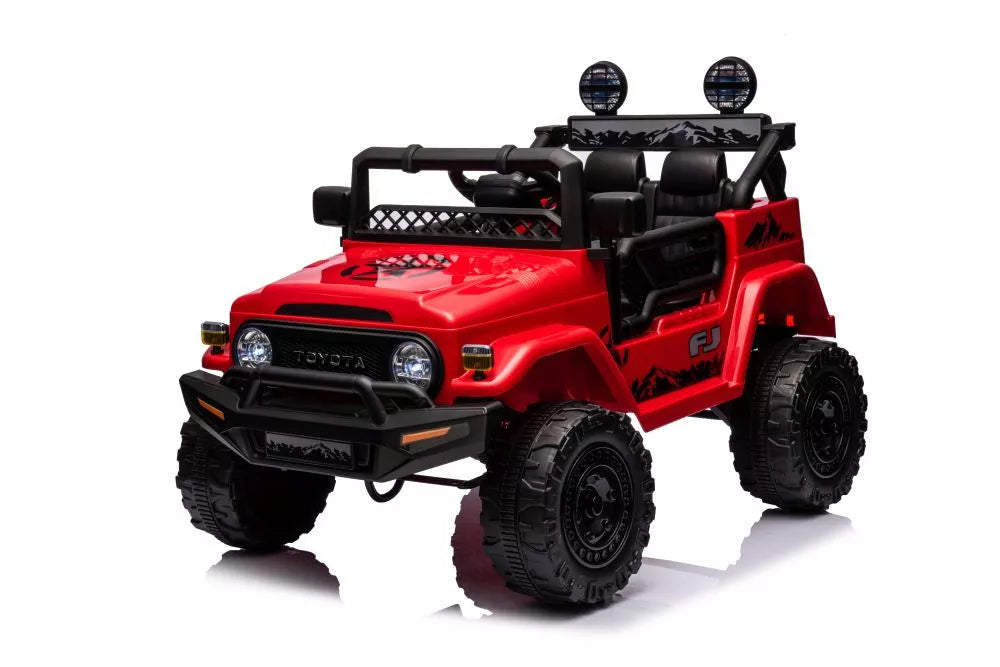 Akumuliatorinis automobilis Toyota FJ Red 4x4