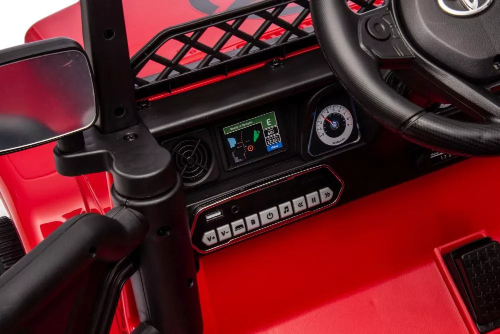 Akumuliatorinis automobilis Toyota FJ Red 4x4