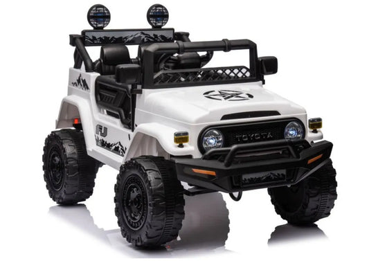 Akumuliatorinis automobilis Toyota FJ White 4x4