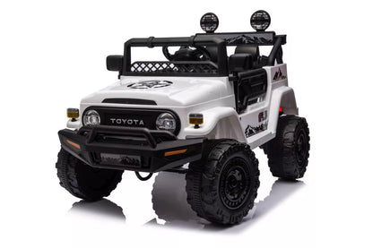 Akumuliatorinis automobilis Toyota FJ White 4x4