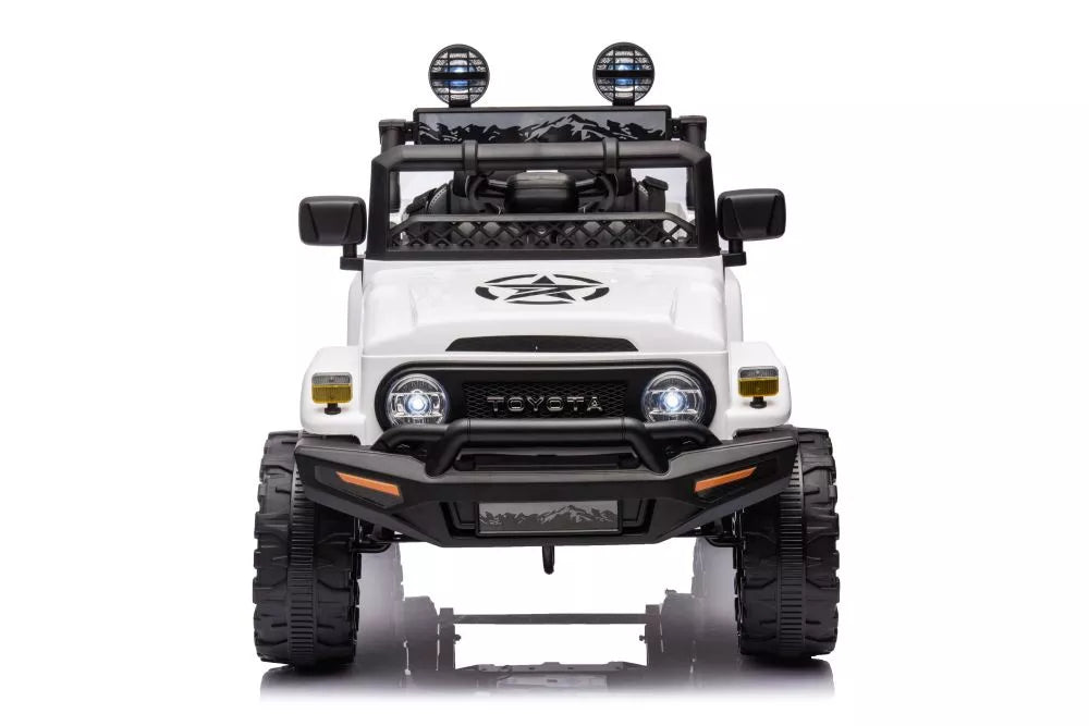 Akumuliatorinis automobilis Toyota FJ White 4x4