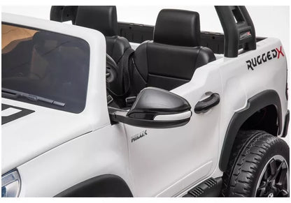 Akumuliatorinis automobilis Toyota Hilux, baltas