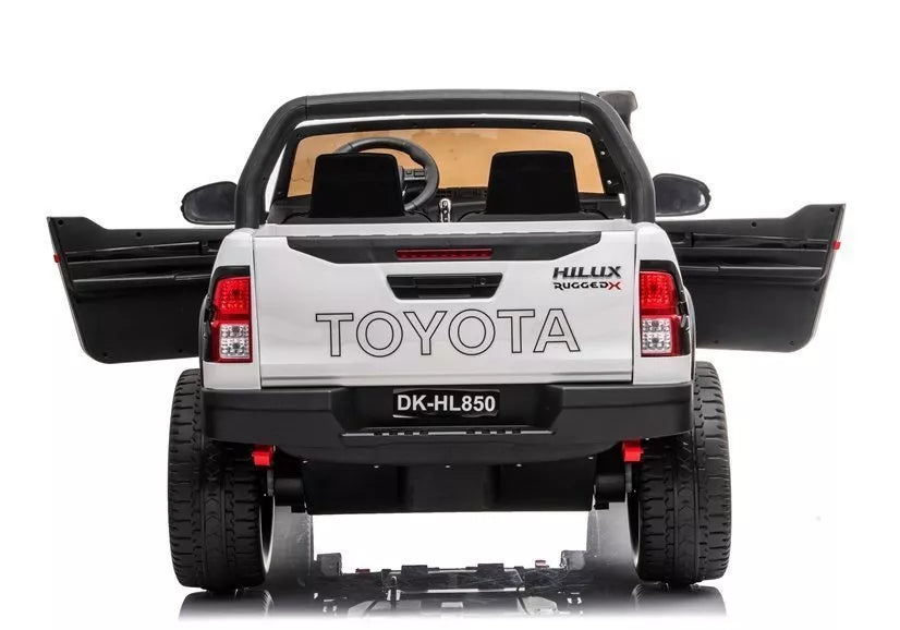 Akumuliatorinis automobilis Toyota Hilux, baltas
