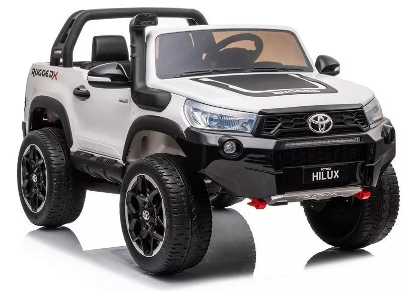 Akumuliatorinis automobilis Toyota Hilux, baltas