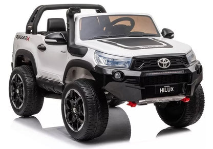 Akumuliatorinis automobilis Toyota Hilux, baltas