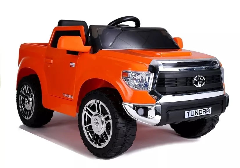 Akumuliatorinis automobilis Toyota Tundra oranžinis lakuotas