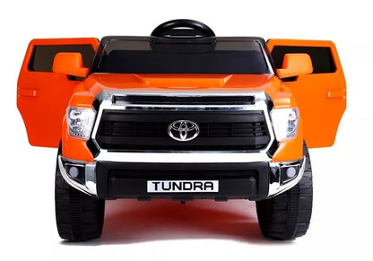 Akumuliatorinis automobilis Toyota Tundra oranžinis lakuotas