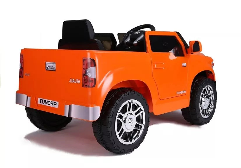 Akumuliatorinis automobilis Toyota Tundra oranžinis lakuotas