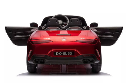 Akumuliatorinis automobilis vaikams Mercedes AMG SL63, žalias