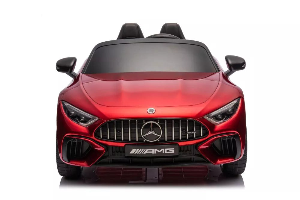 Akumuliatorinis automobilis vaikams Mercedes AMG SL63, žalias