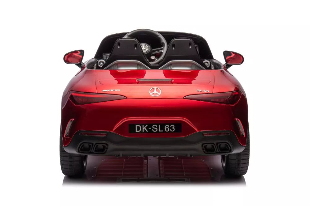 Akumuliatorinis automobilis vaikams Mercedes AMG SL63, žalias