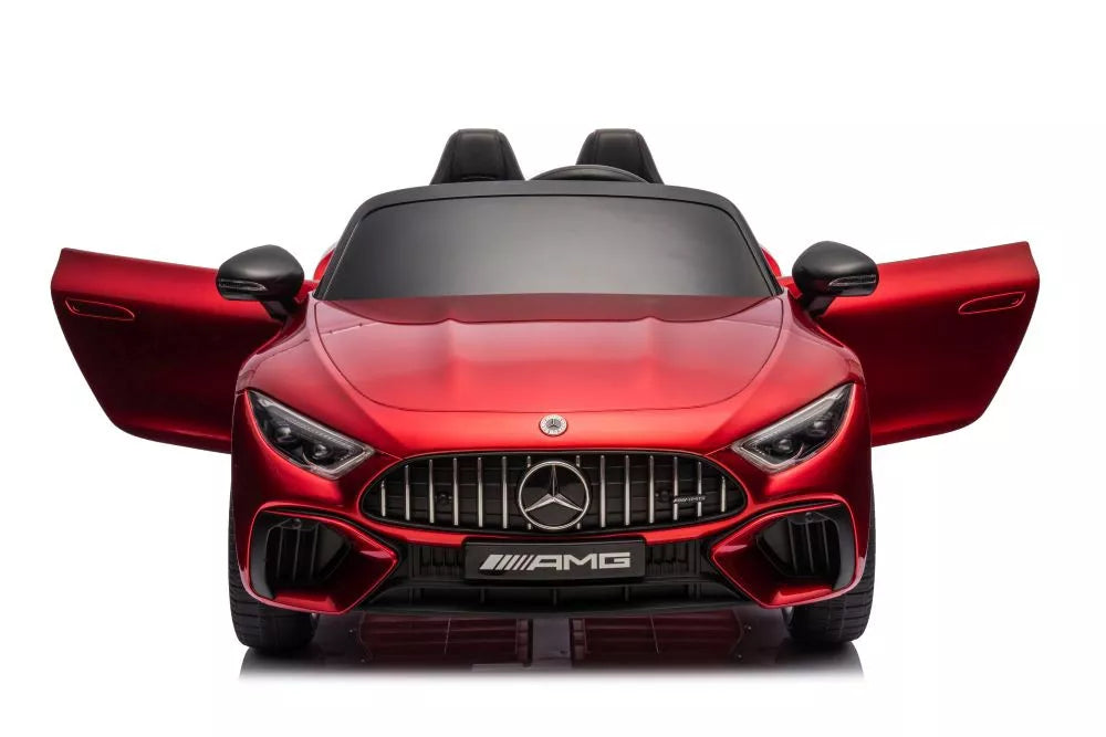 Akumuliatorinis automobilis vaikams Mercedes AMG SL63, žalias