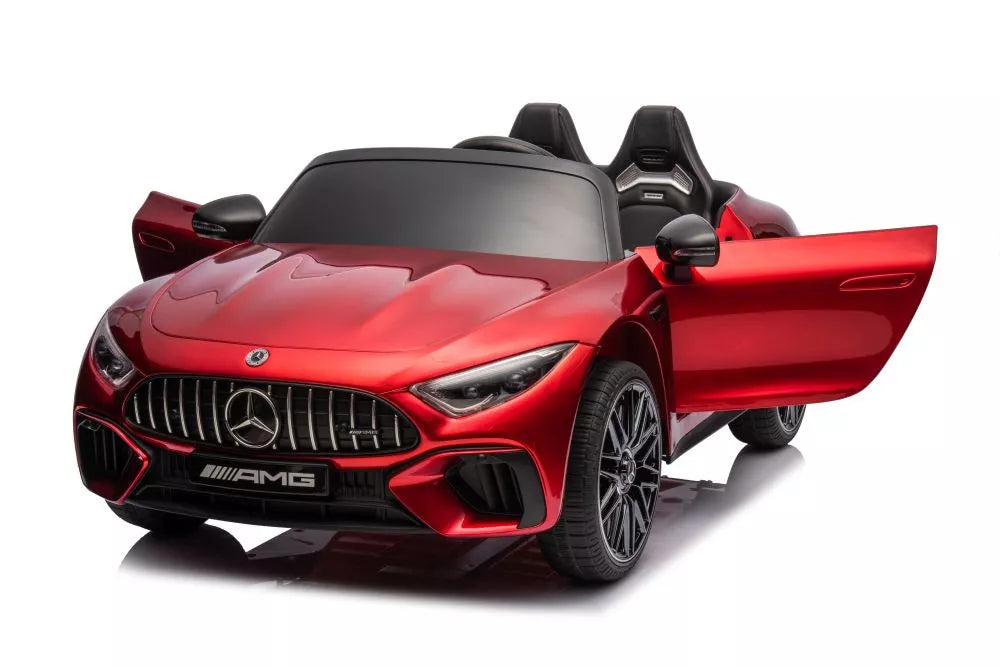 Akumuliatorinis automobilis vaikams Mercedes AMG SL63, žalias