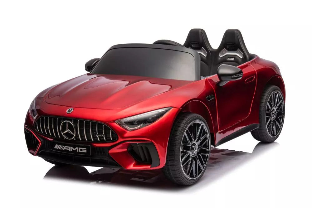 Akumuliatorinis automobilis vaikams Mercedes AMG SL63, žalias