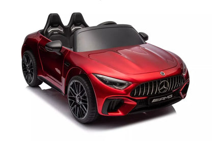 Akumuliatorinis automobilis vaikams Mercedes AMG SL63, žalias