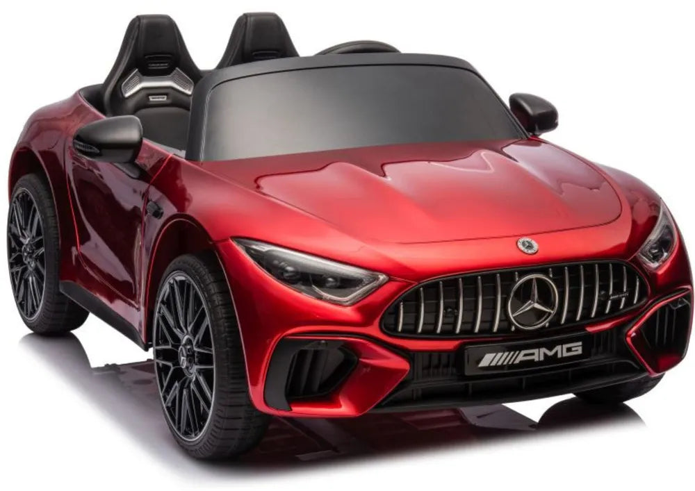 Akumuliatorinis automobilis vaikams Mercedes AMG SL63, žalias