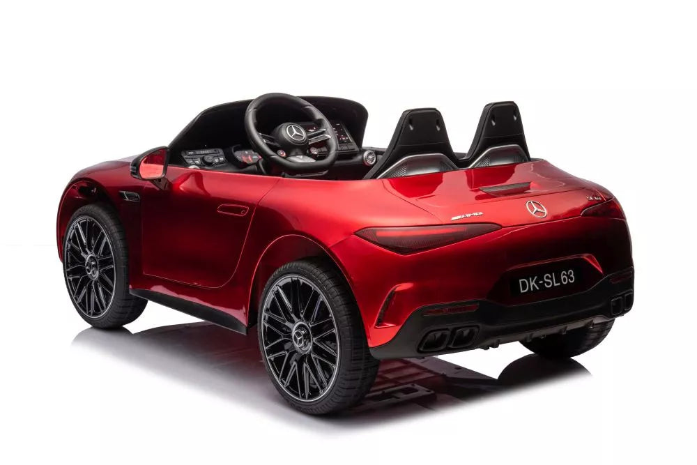 Akumuliatorinis automobilis vaikams Mercedes AMG SL63, žalias