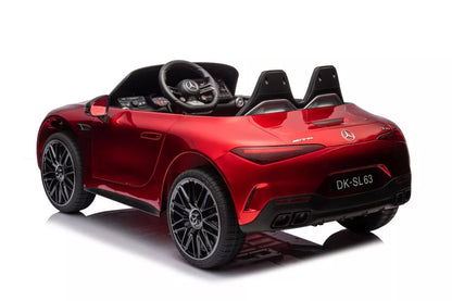 Akumuliatorinis automobilis vaikams Mercedes AMG SL63, žalias