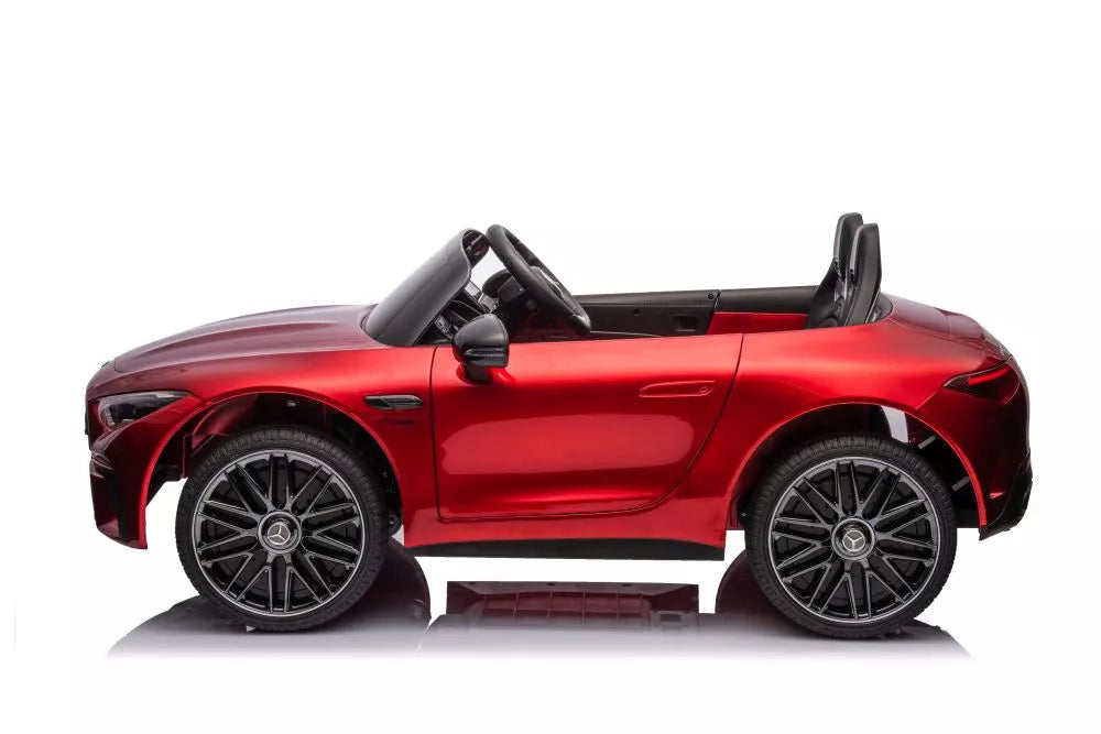 Akumuliatorinis automobilis vaikams Mercedes AMG SL63, žalias