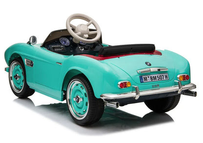 Akumuliatorinis elektromobilis BMW Retro SX1938, šviesiai mėlynas