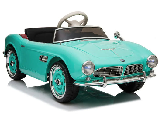 Akumuliatorinis elektromobilis BMW Retro SX1938, šviesiai mėlynas