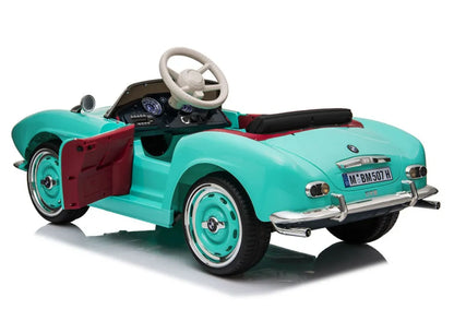Akumuliatorinis elektromobilis BMW Retro SX1938, šviesiai mėlynas