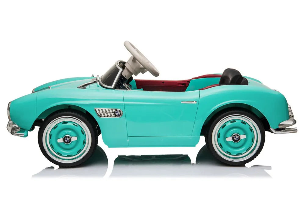 Akumuliatorinis elektromobilis BMW Retro SX1938, šviesiai mėlynas