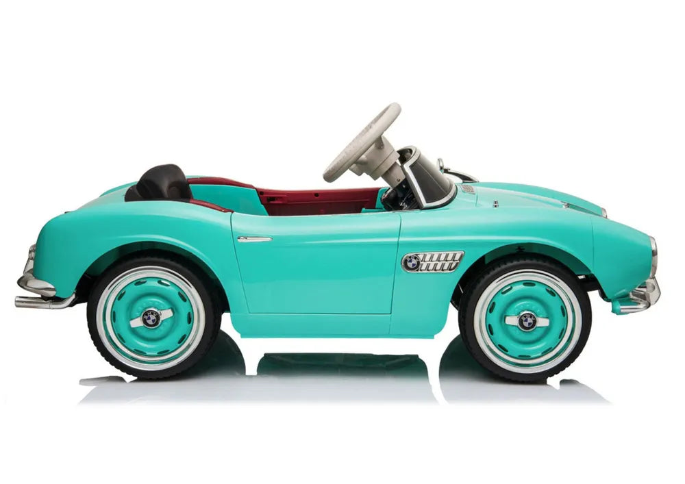 Akumuliatorinis elektromobilis BMW Retro SX1938, šviesiai mėlynas
