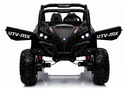 Akumuliatorinis elektromobilis Jeep XMX603 4x4 su MP4 ekranu, juodas