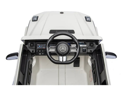Akumuliatorinis elektromobilis Mercedes G 2580 Baltas
