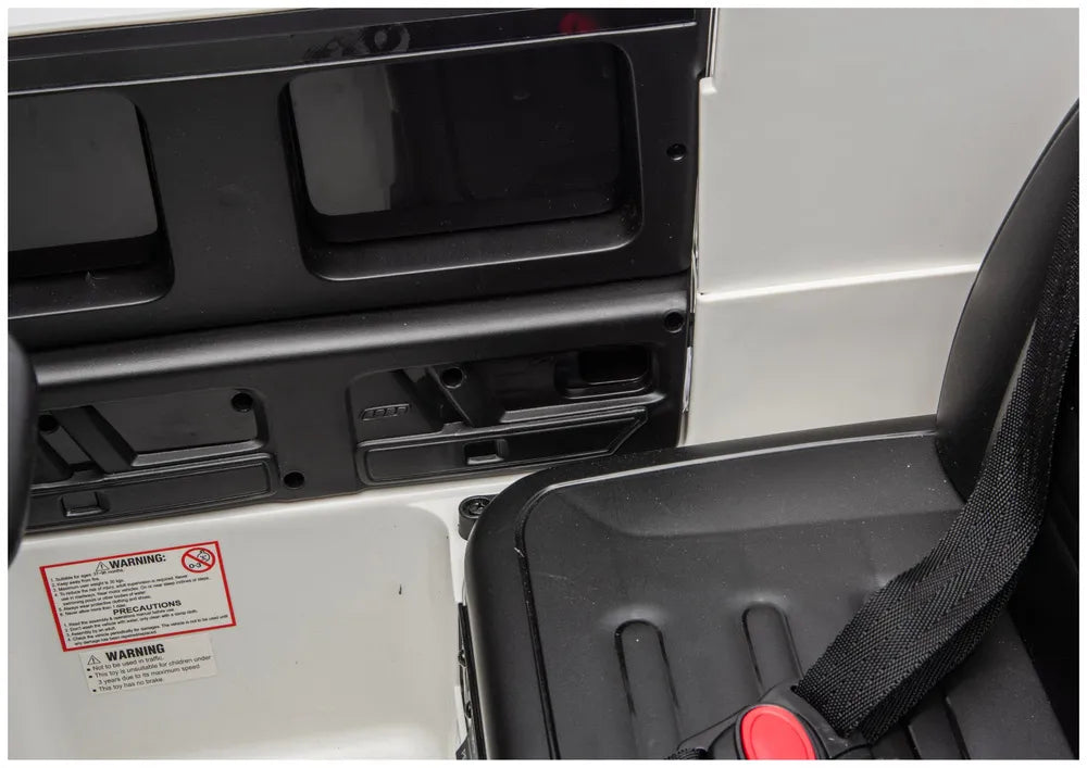 Akumuliatorinis elektromobilis Mercedes G 2580 Baltas