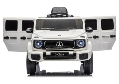 Akumuliatorinis elektromobilis Mercedes G 2580 Baltas