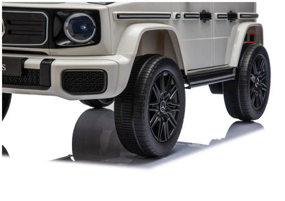 Akumuliatorinis elektromobilis Mercedes G 2580 Baltas