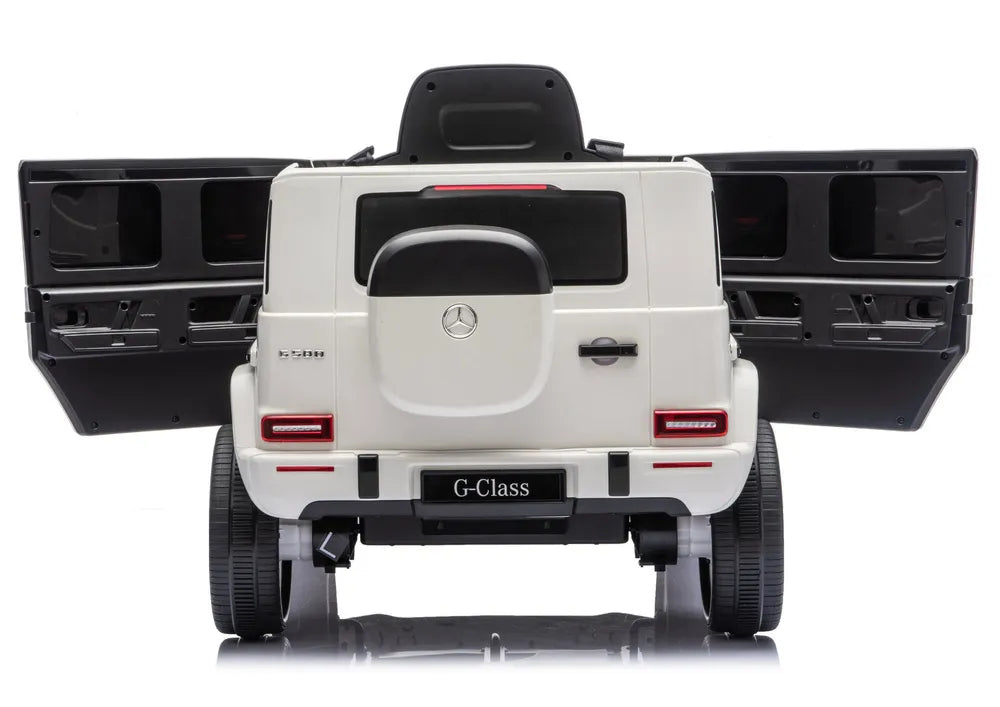 Akumuliatorinis elektromobilis Mercedes G 2580 Baltas
