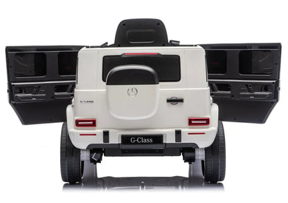 Akumuliatorinis elektromobilis Mercedes G 2580 Baltas