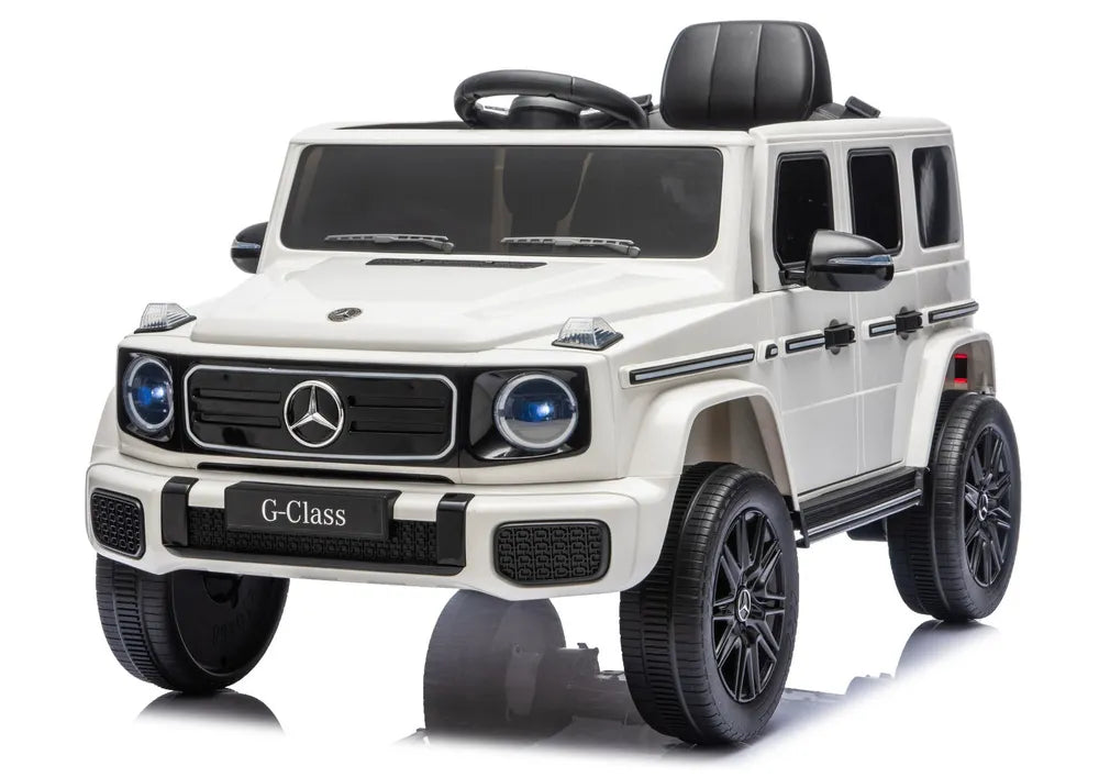 Akumuliatorinis elektromobilis Mercedes G 2580 Baltas