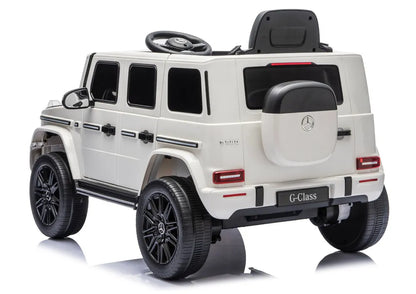 Akumuliatorinis elektromobilis Mercedes G 2580 Baltas