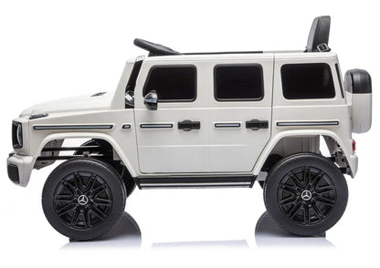 Akumuliatorinis elektromobilis Mercedes G 2580 Baltas