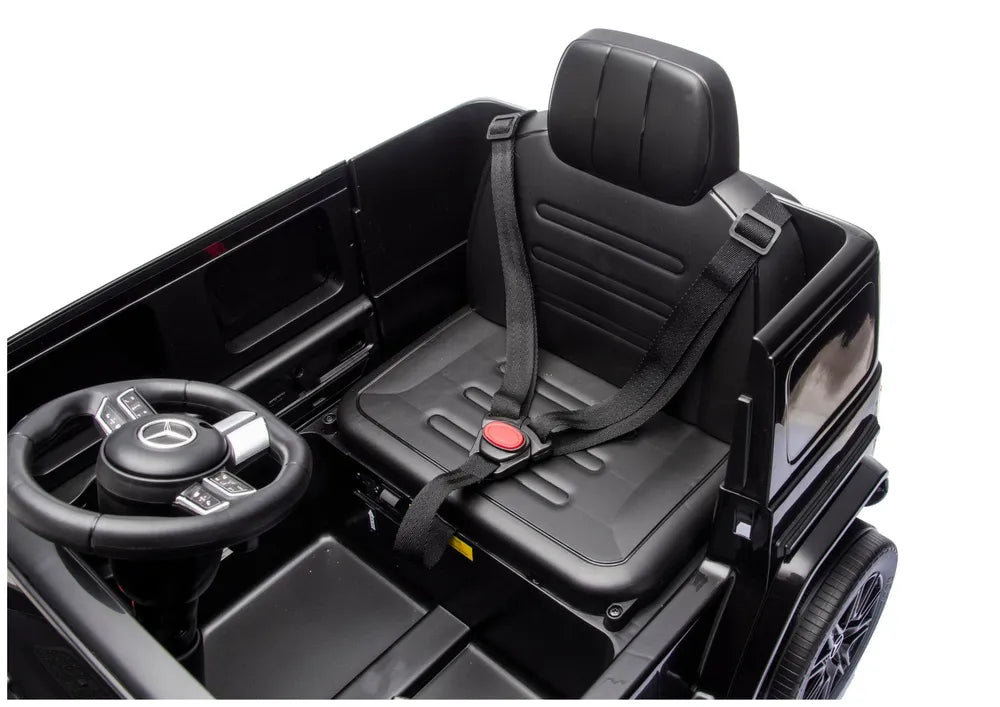 Akumuliatorinis elektromobilis Mercedes G 2580 Juodas