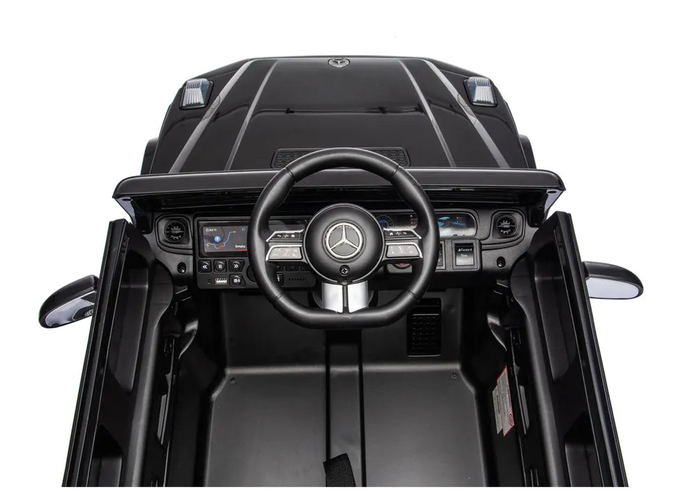 Akumuliatorinis elektromobilis Mercedes G 2580 Juodas