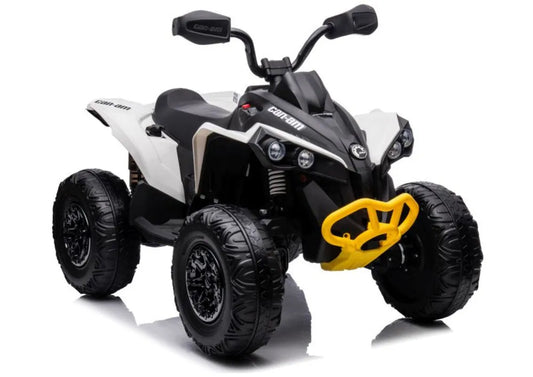 Akumuliatorinis keturratis CAN-AM Renegade, baltas