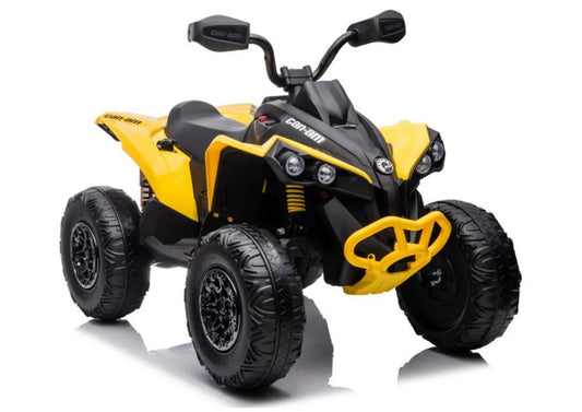 Akumuliatorinis keturratis CAN-AM Renegade, geltonas