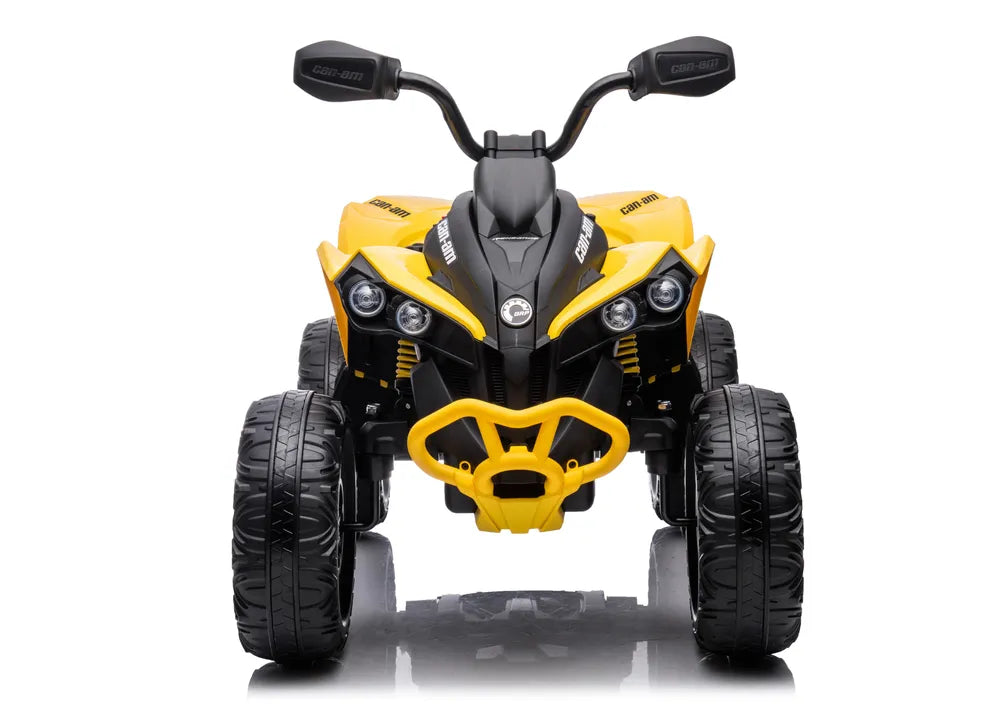 Akumuliatorinis keturratis LEAN CARS DK-CA002 4x4 12V Geltonas